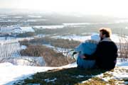 image of sitting at the lookoff