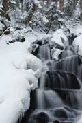 image of Winter waterfalls