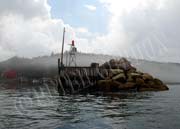 image of Rounding the bend at high tide