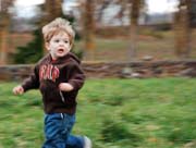 Image of boy running