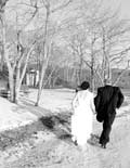 image of couple walking