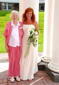 Image of grandmother and bride 